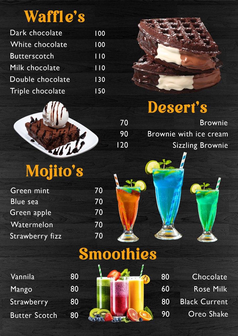 GRILL NIGHTS menu