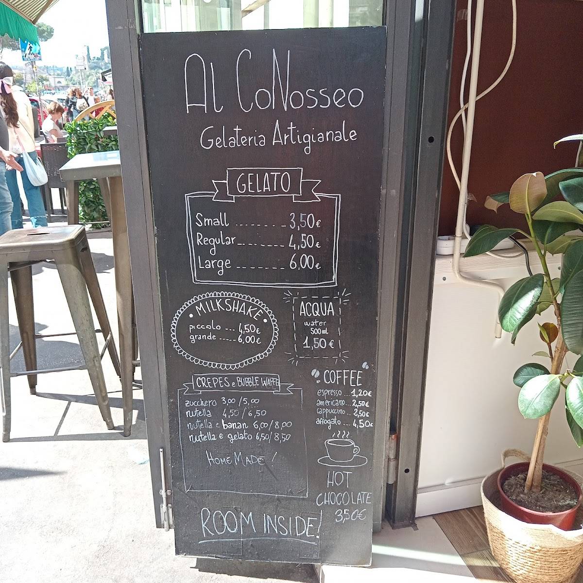 Menu di Gelateria Al CoNosseo 