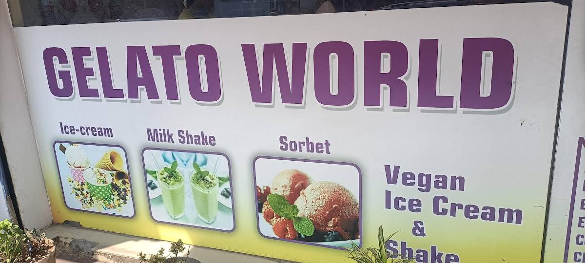 Gelato World - Ice cream shops in nellore menu