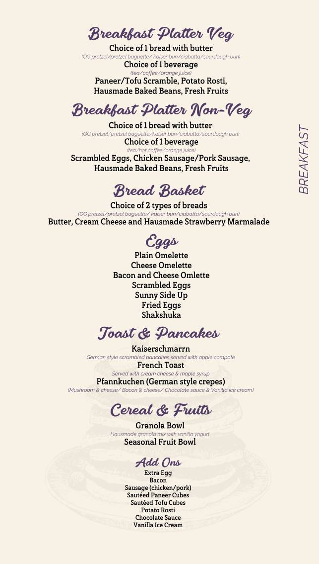German BrezelHaus - Bakery & Bistro menu