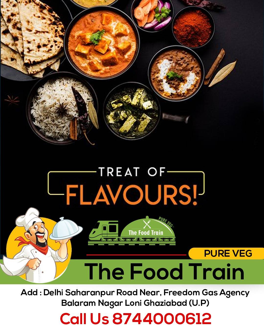 The Food Train - Restaurants in Loni Ghaziabad, Family Restaurants in Loni menu