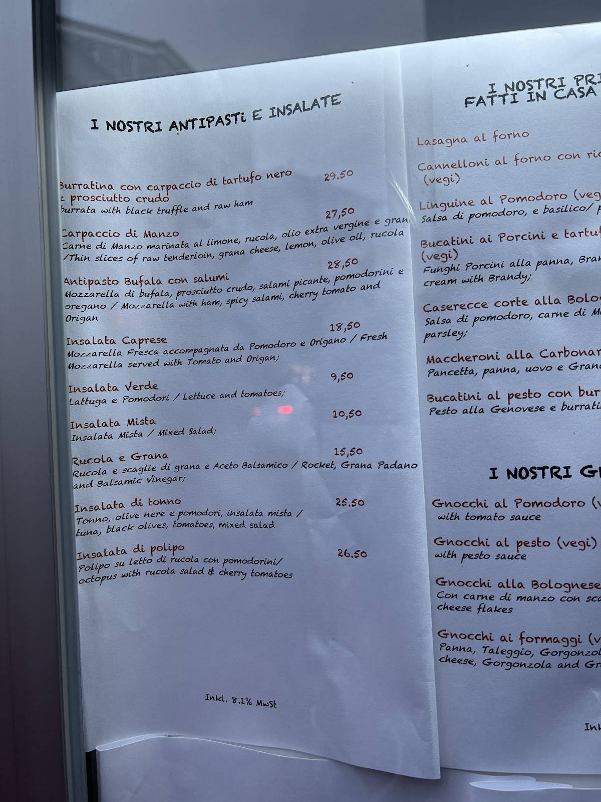 Menu di Giusi‘s Ristorante-Pizzeria 