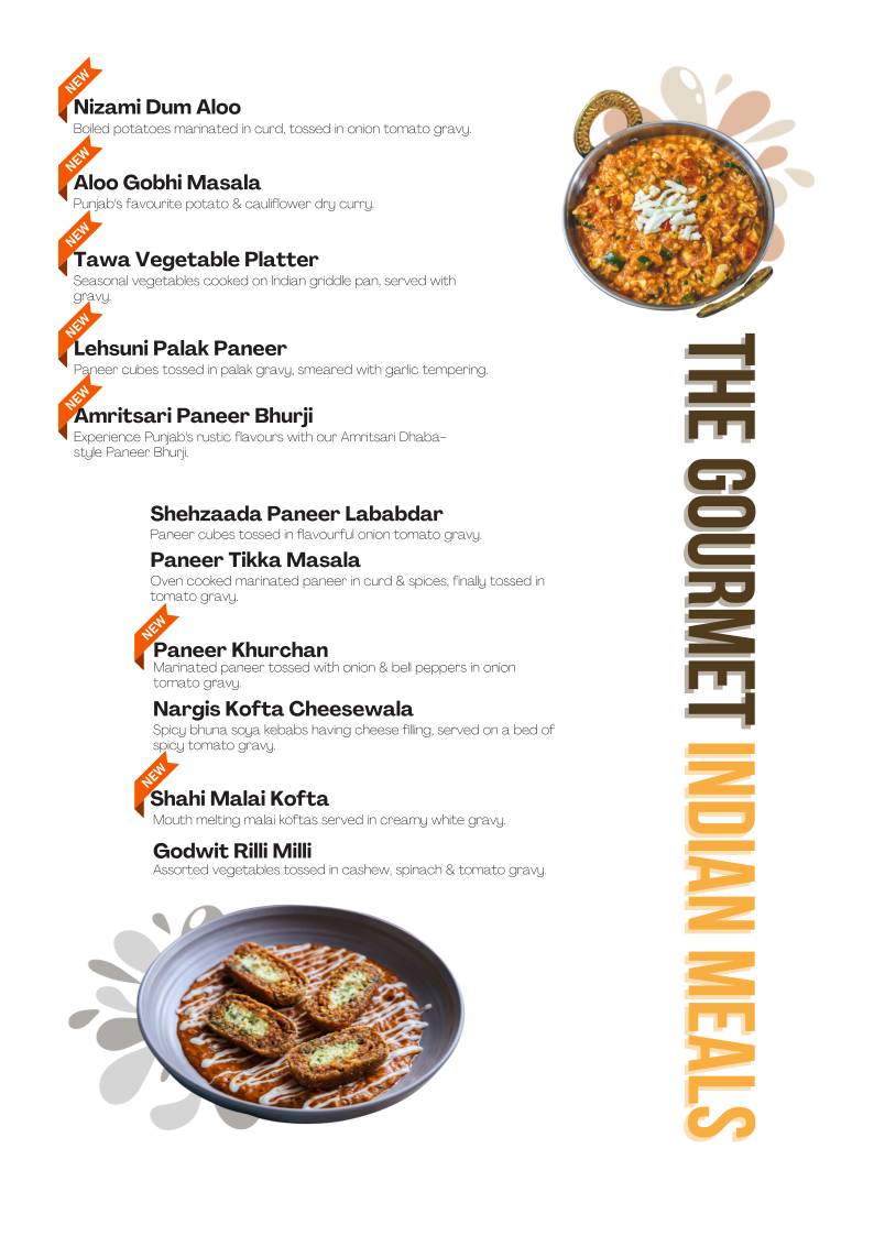 Godwit Cafe Best Cafes in Indore Best Jain food in Indore Pure Veg restaurant menu