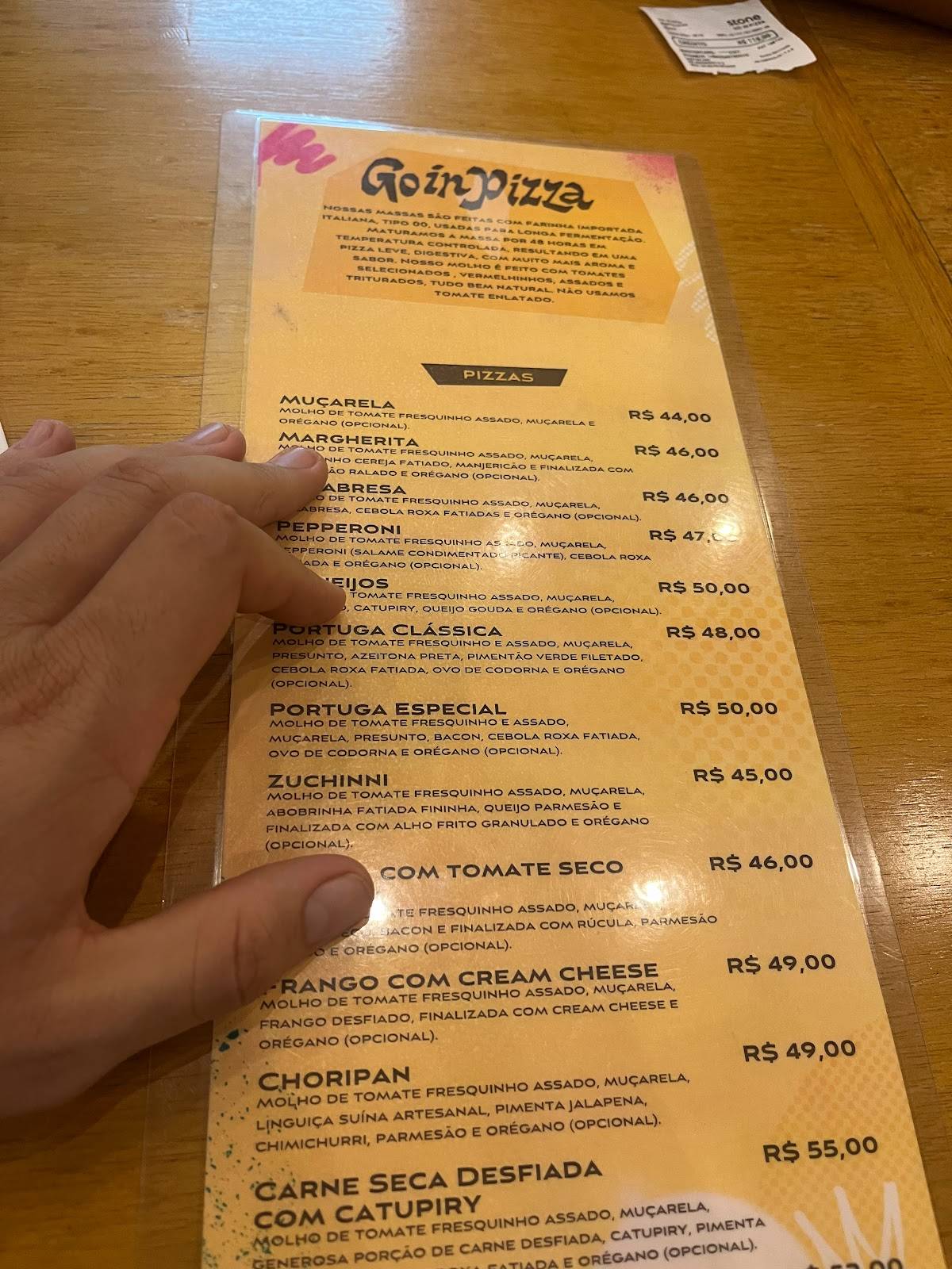 Goin Pizza - Pizzaria Anápolis cardápio