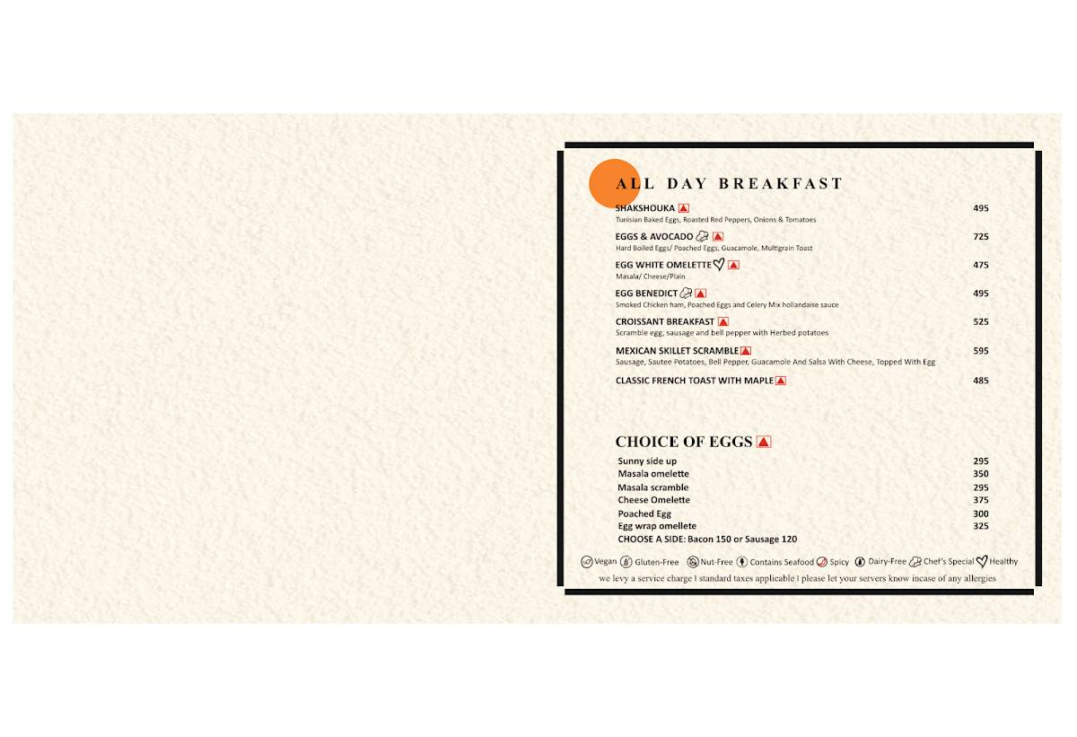 Grain by elgin : Pan-Asian European menu