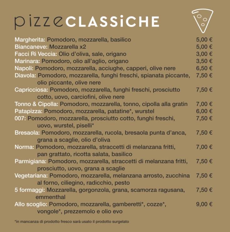 Menu di Granum Pizzeria 