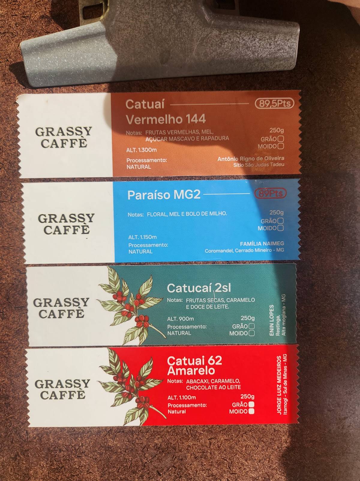 Grassy Caffè - Cafeteria cardápio