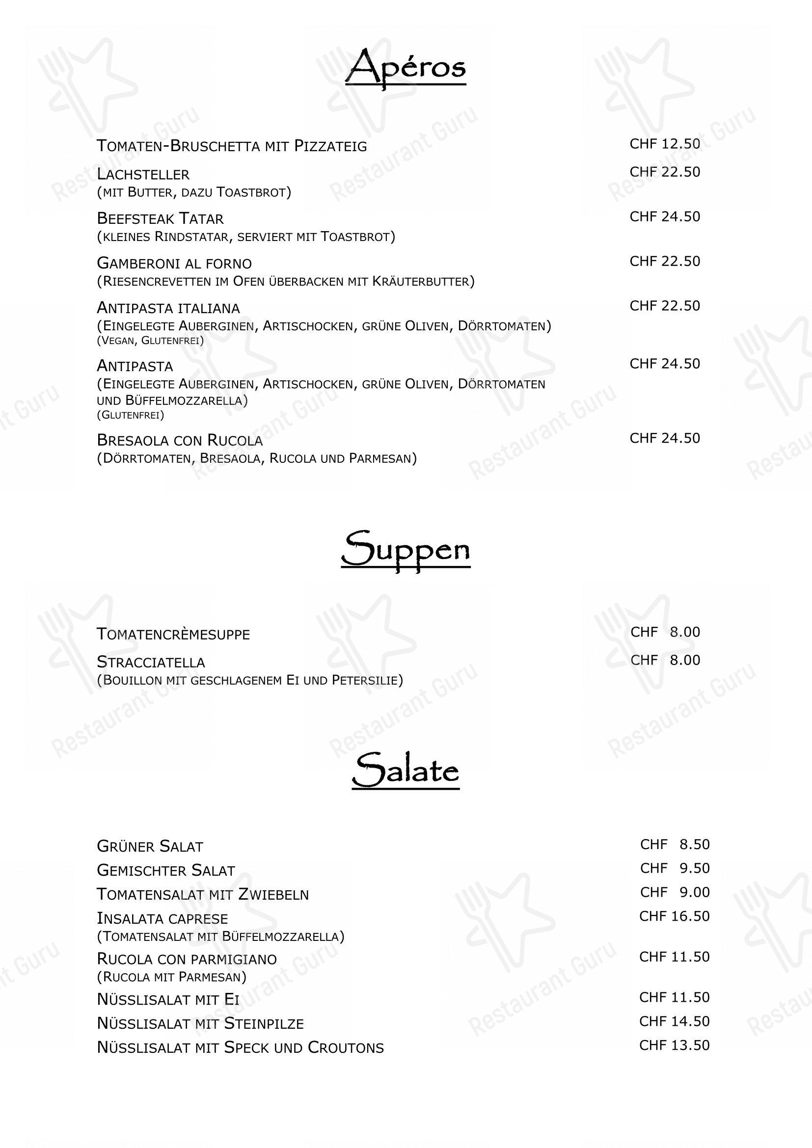 Menu bar per Grindel - Das Restaurant in Bassersdorf