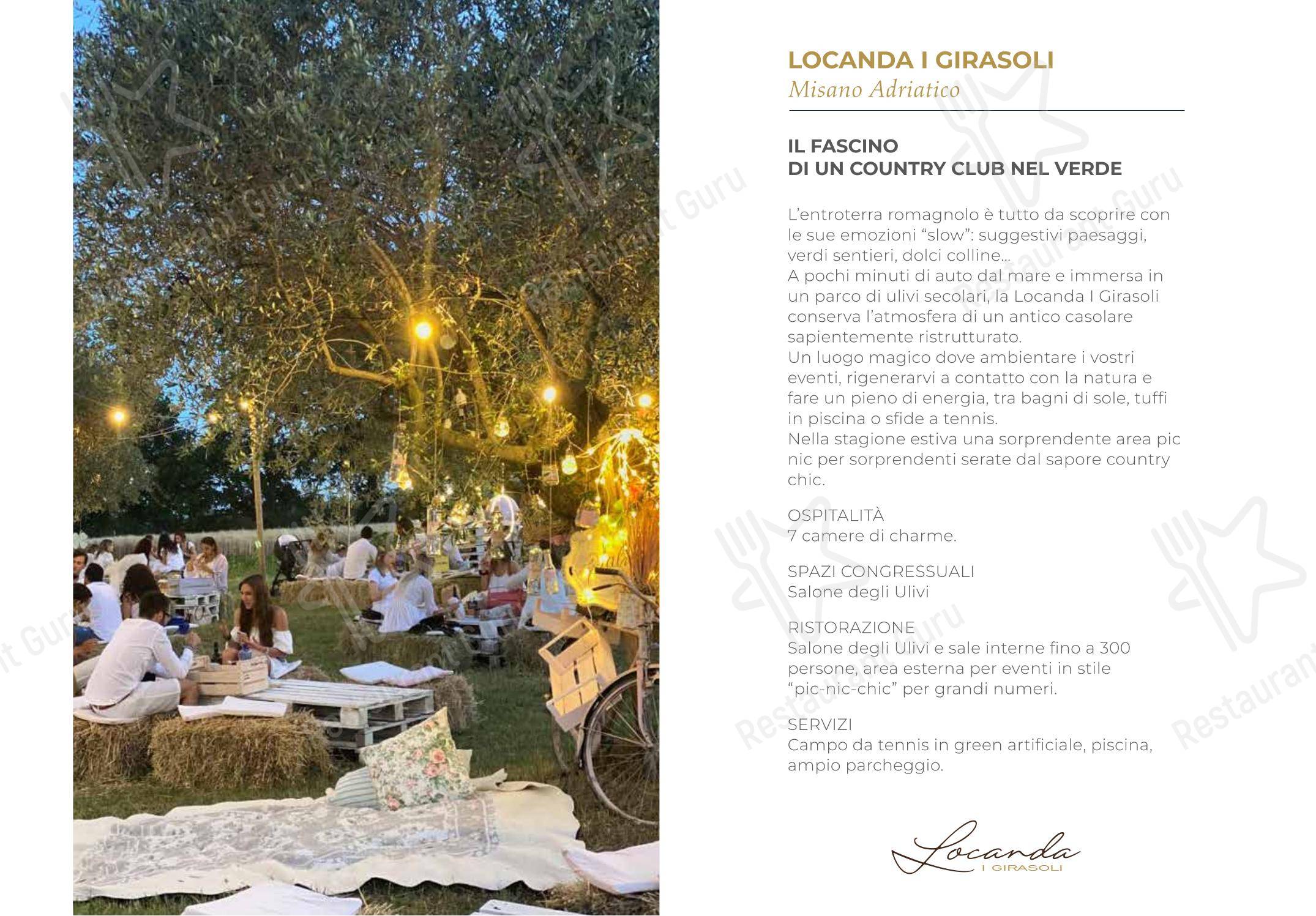 Menu per Gustavino in Riccione