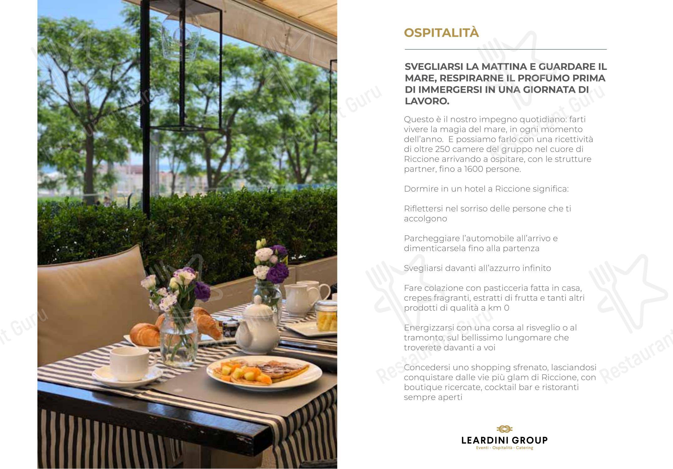 Menu per Gustavino ristorante