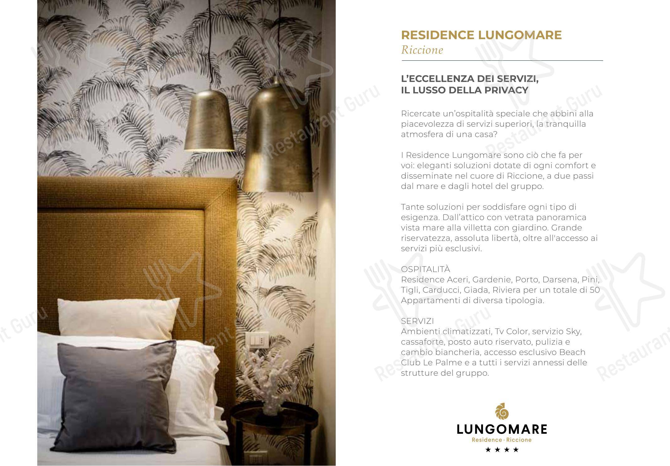 Menu per Gustavino in Riccione