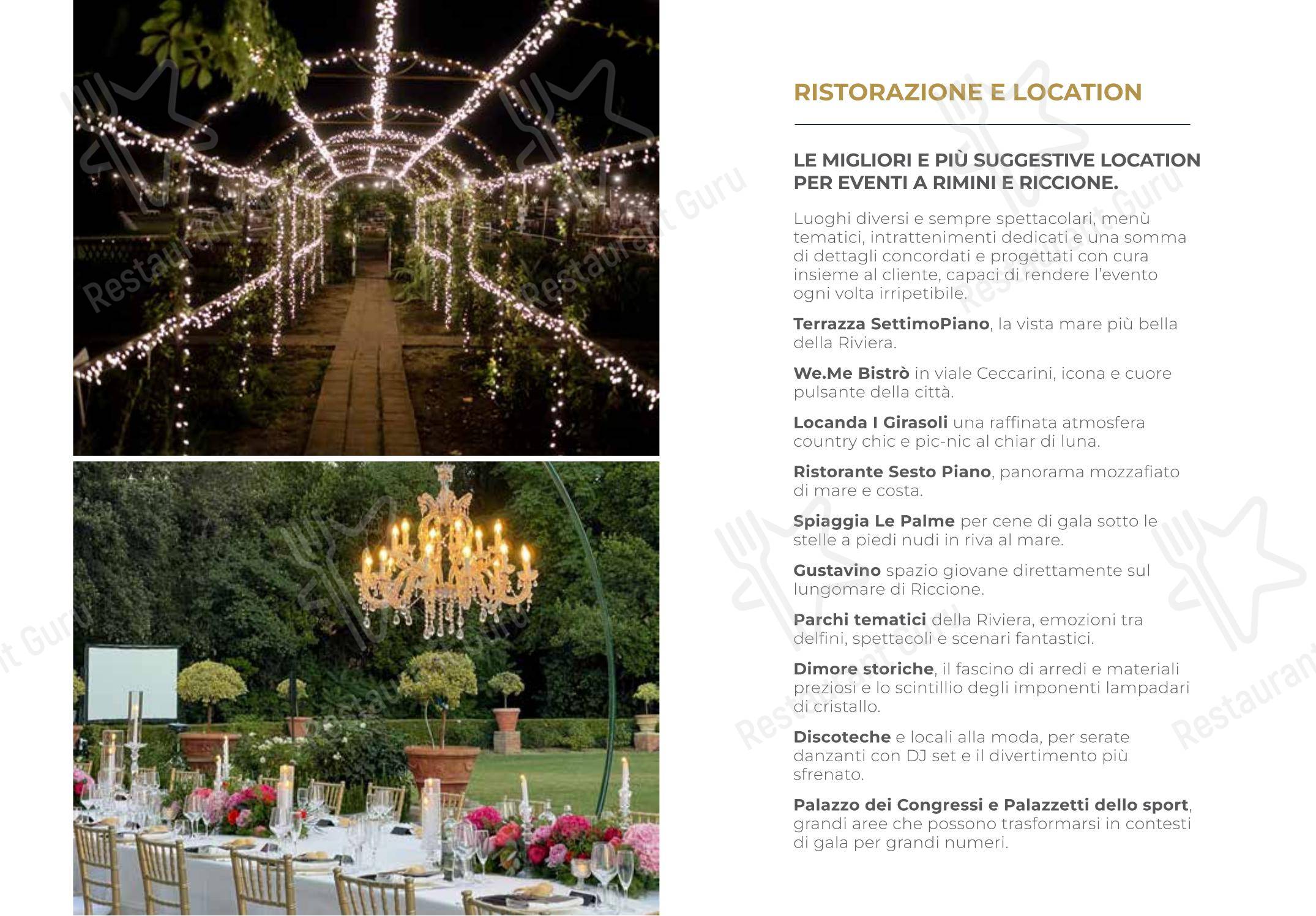 Menu per Gustavino ristorante