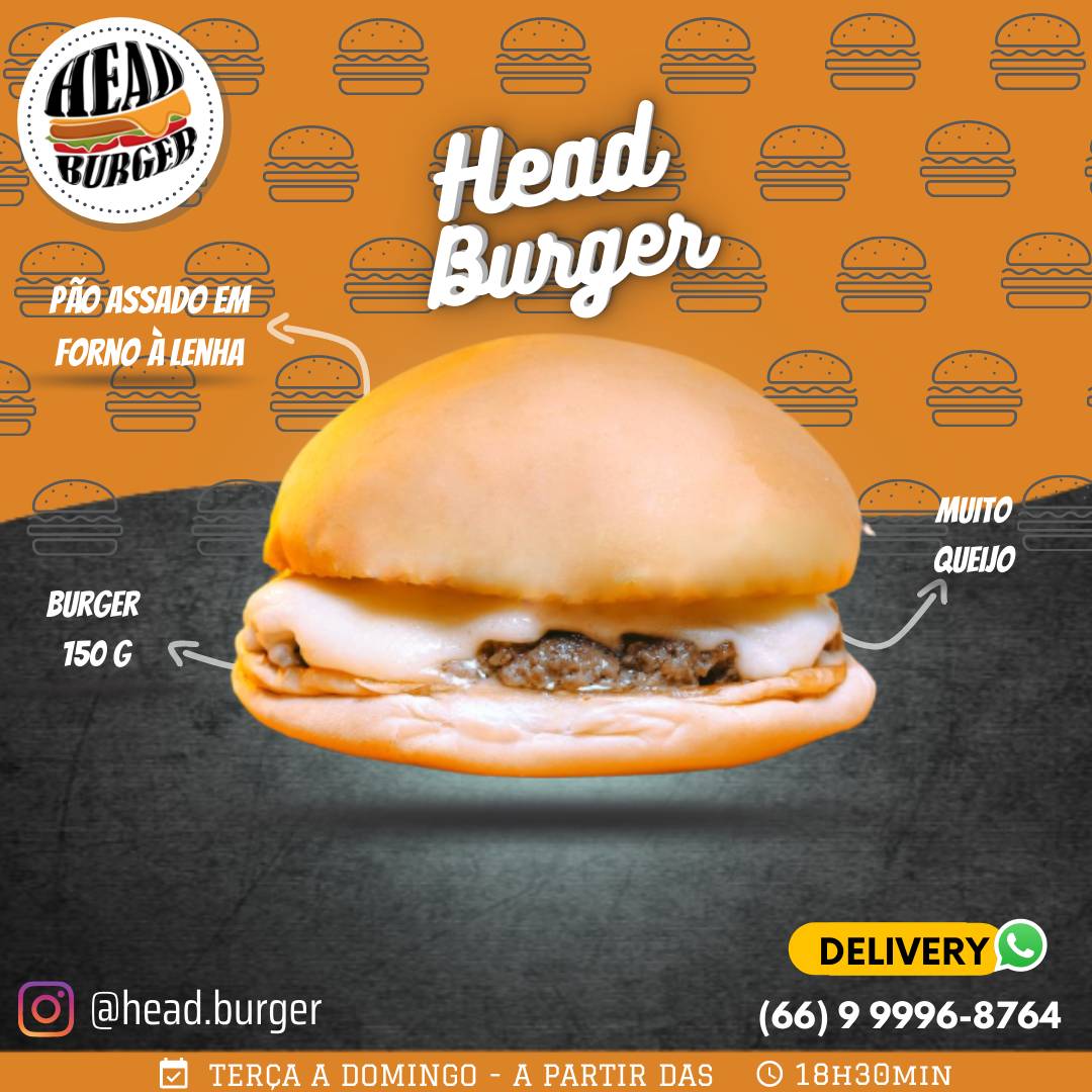HEAD BURGER cardápio