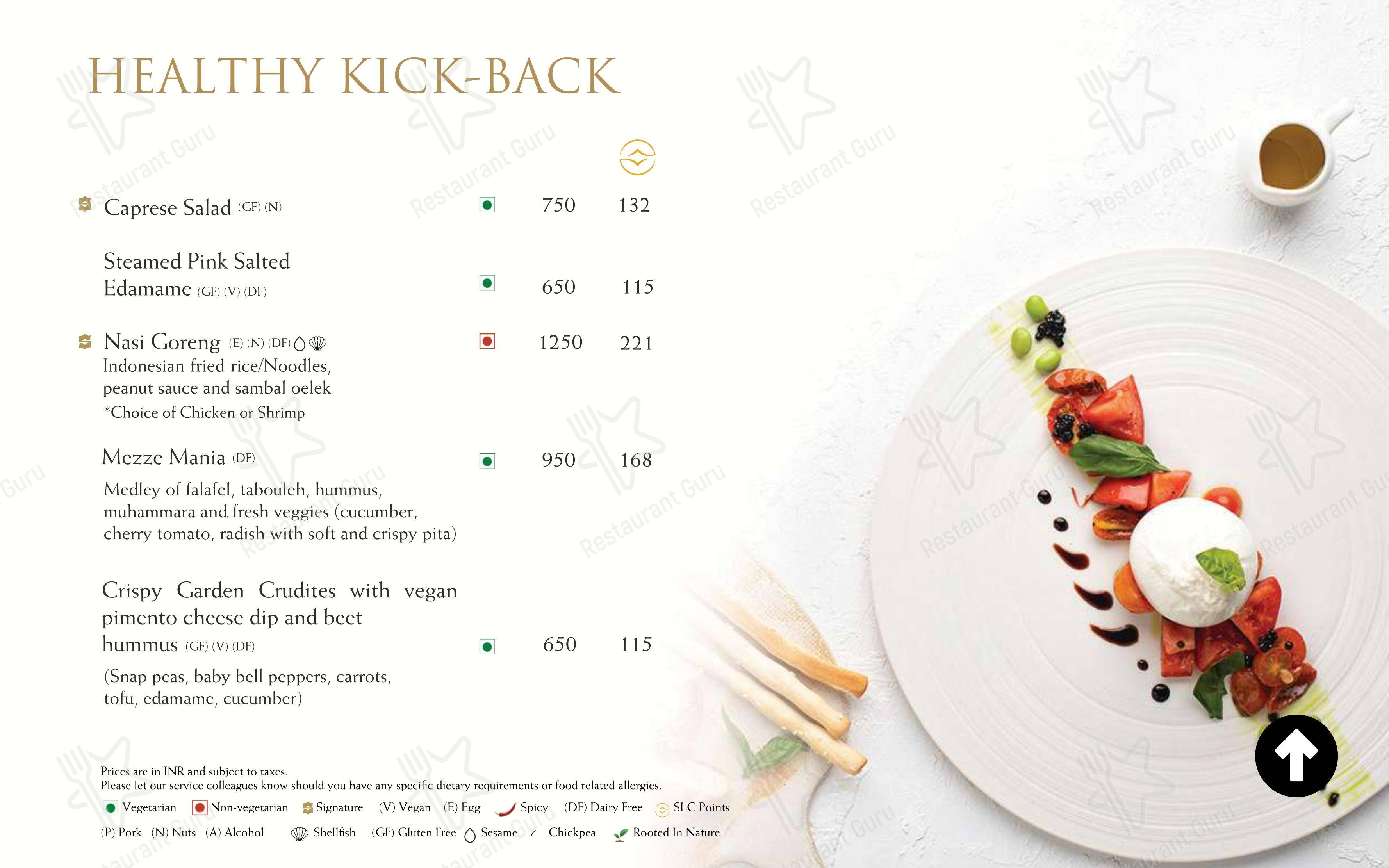 Menu bar for the HYPE pub & bar
