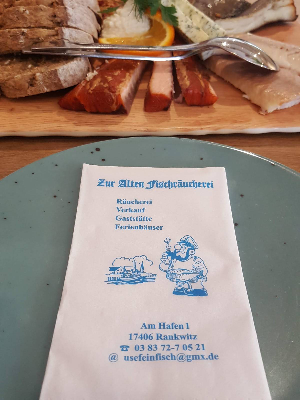 Speisekarte von Hafen Rankwitz Restaurant Zur Alten Fischräucherei