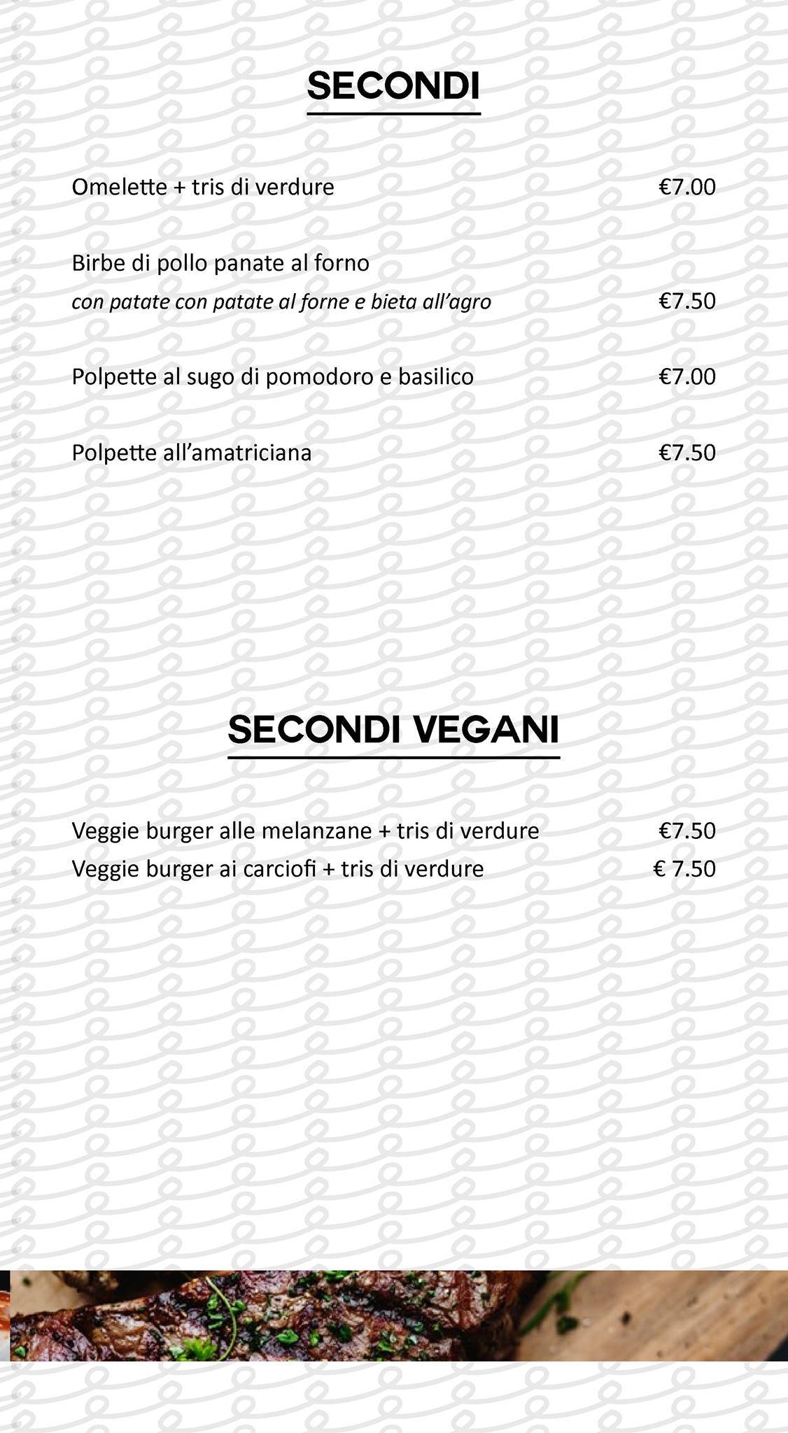 Menu di Halley S.n.c. Roma 