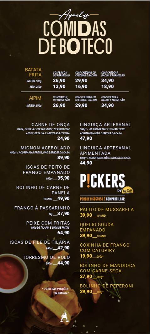 Hamburgueria Água Verde cardápio