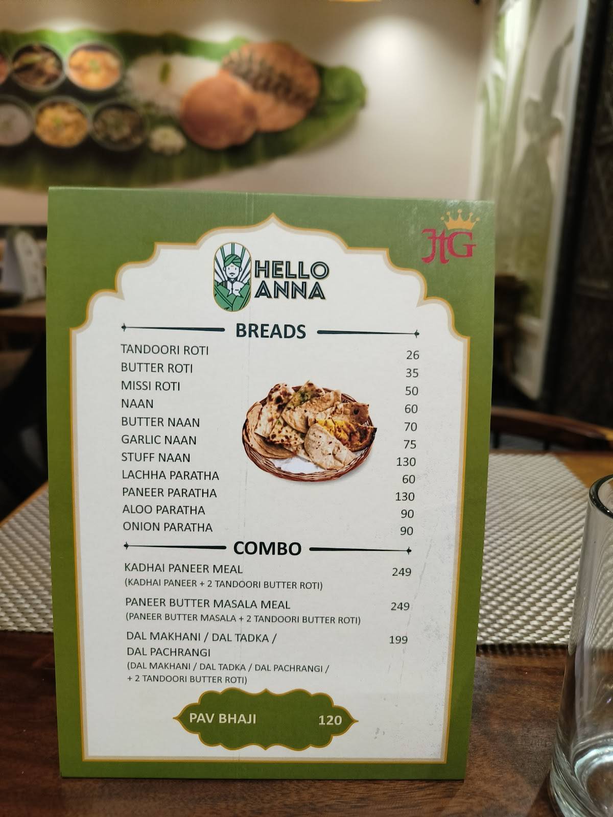 Hello Anna (Best in South indian) menu