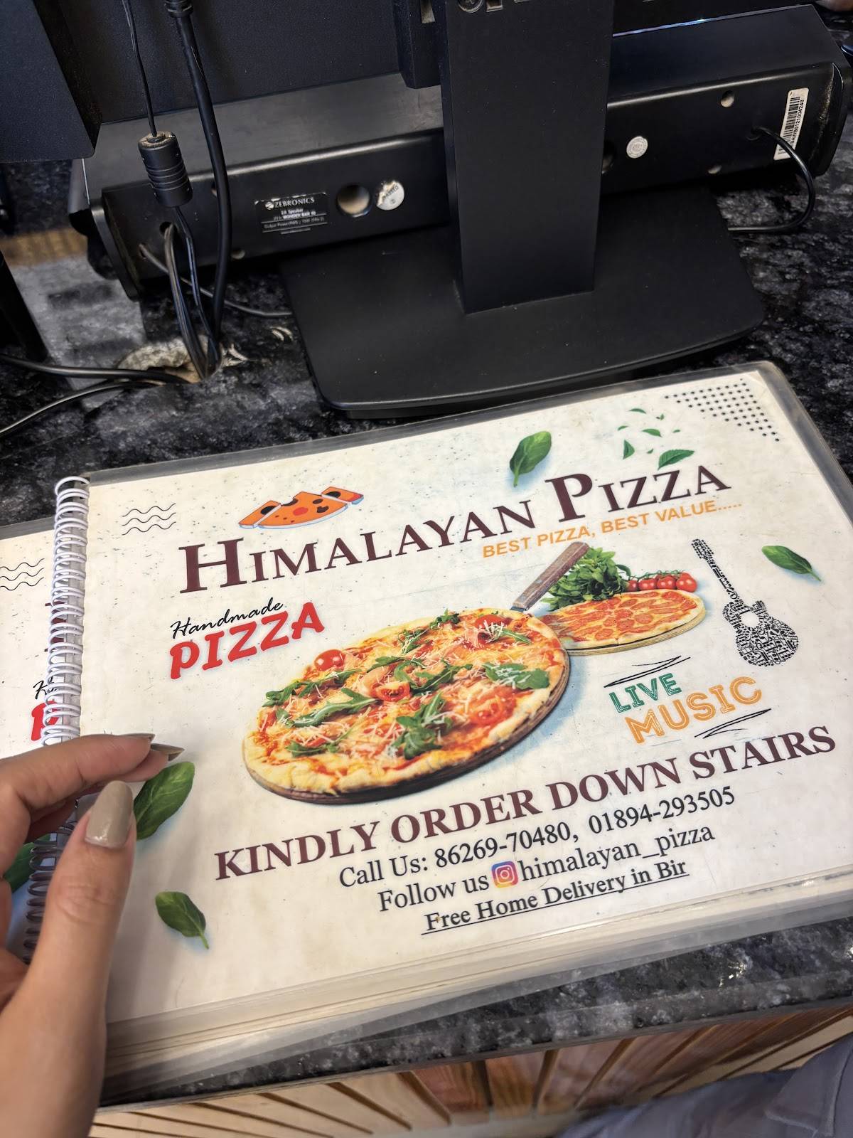 Himalayan Pizza - Bir menu