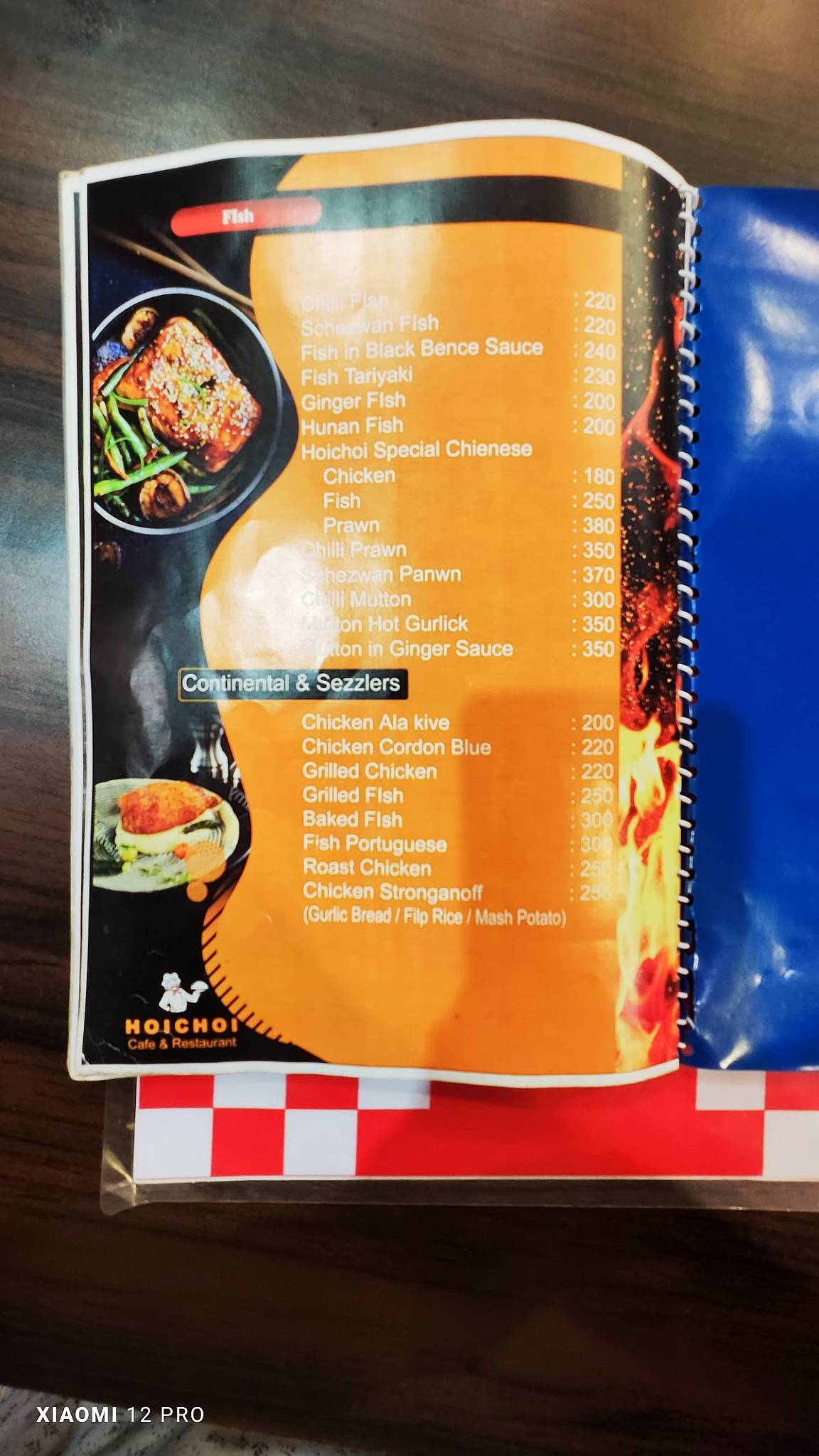 Hoichoi Cafe & Resturent menu