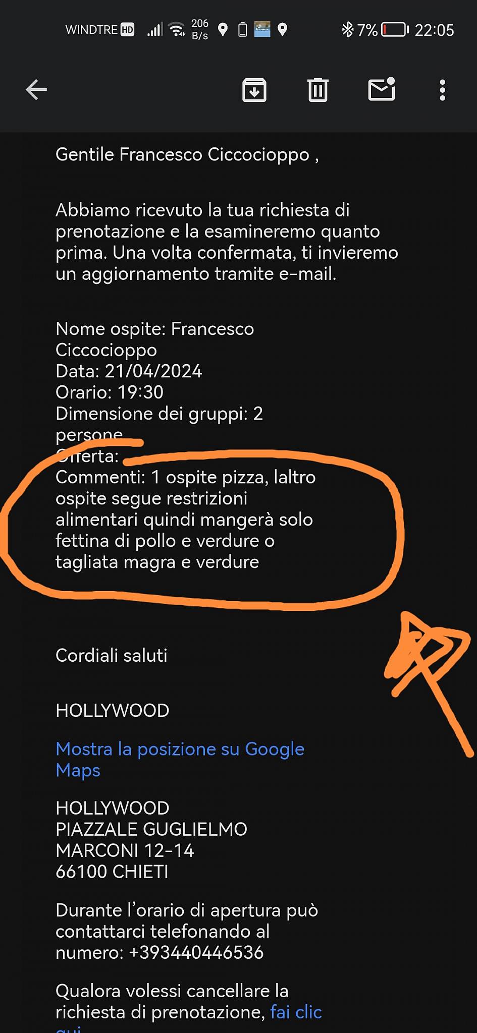 Menu di Hollywood Pizzeria Braceria 