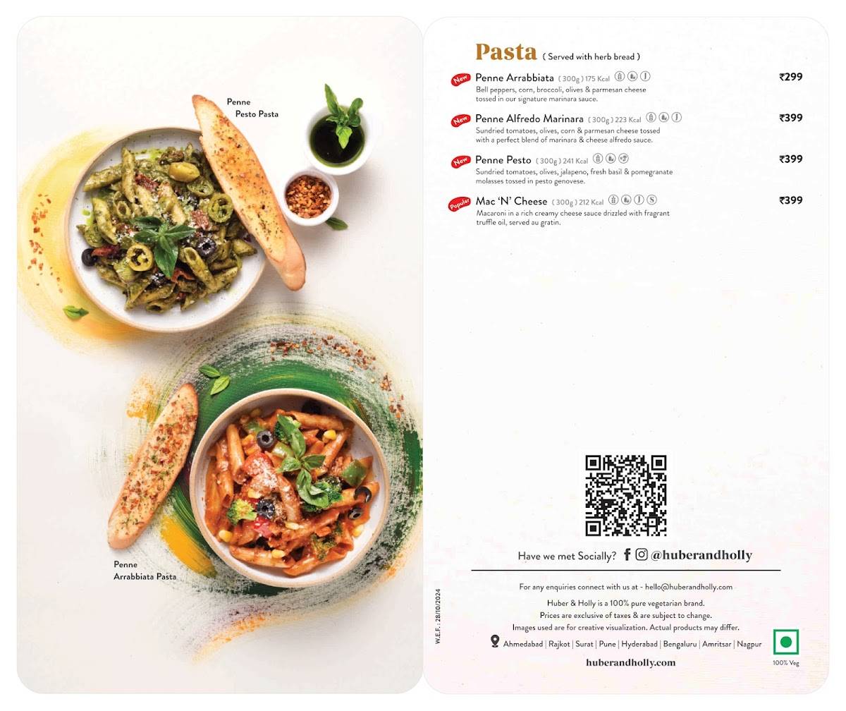 Huber & Holly (Rajkot) menu