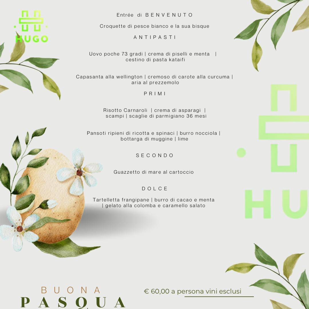 Menu di Hugo Cafè & Restaurant 