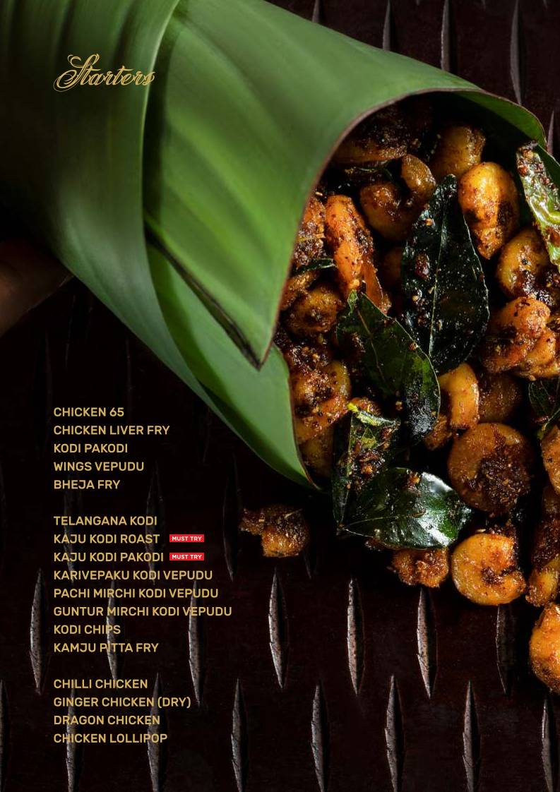Pakka Local Hitech City menu