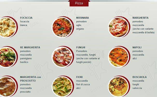 Menu di I Mascalzoni 