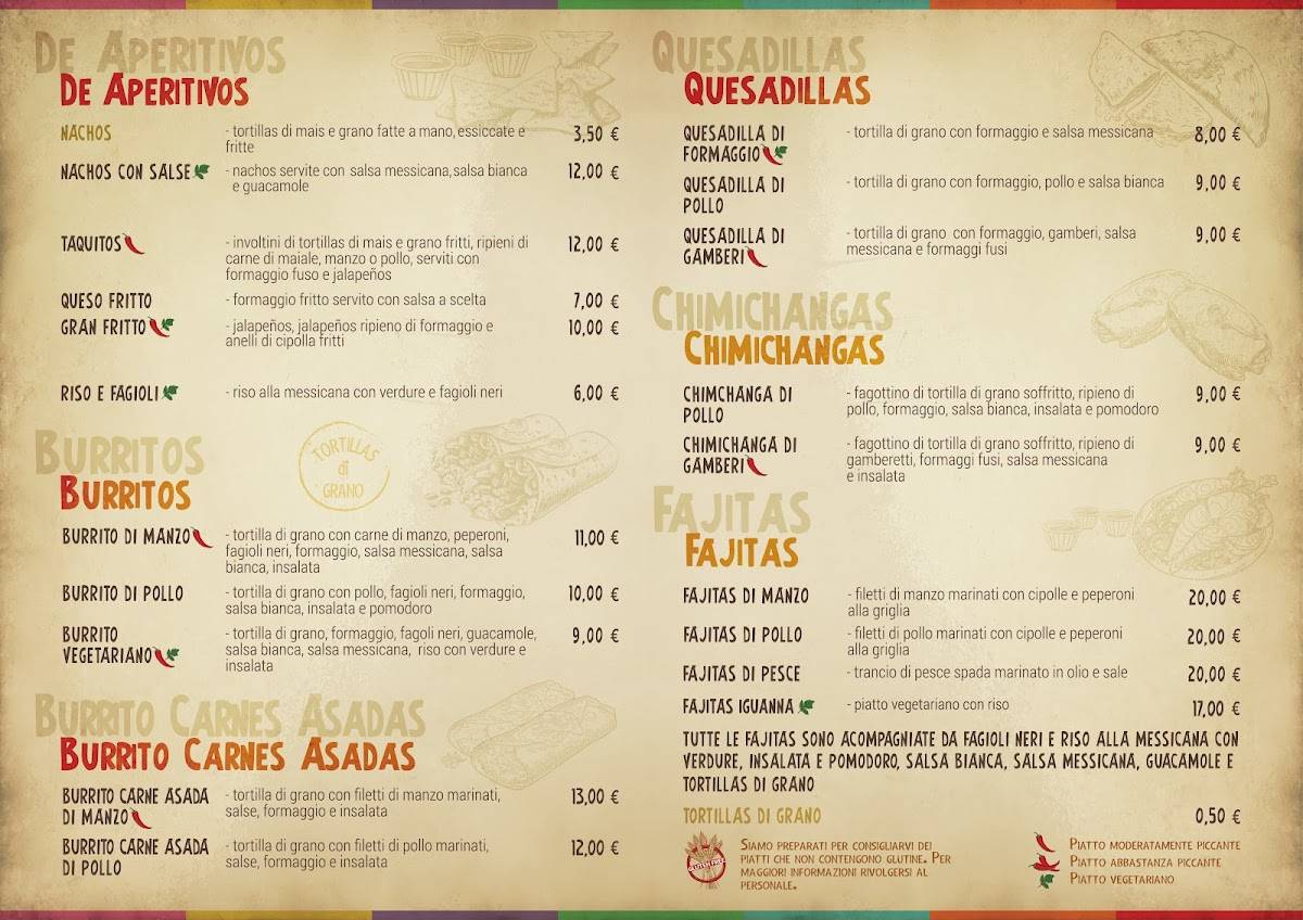 Menu di Iguanna 