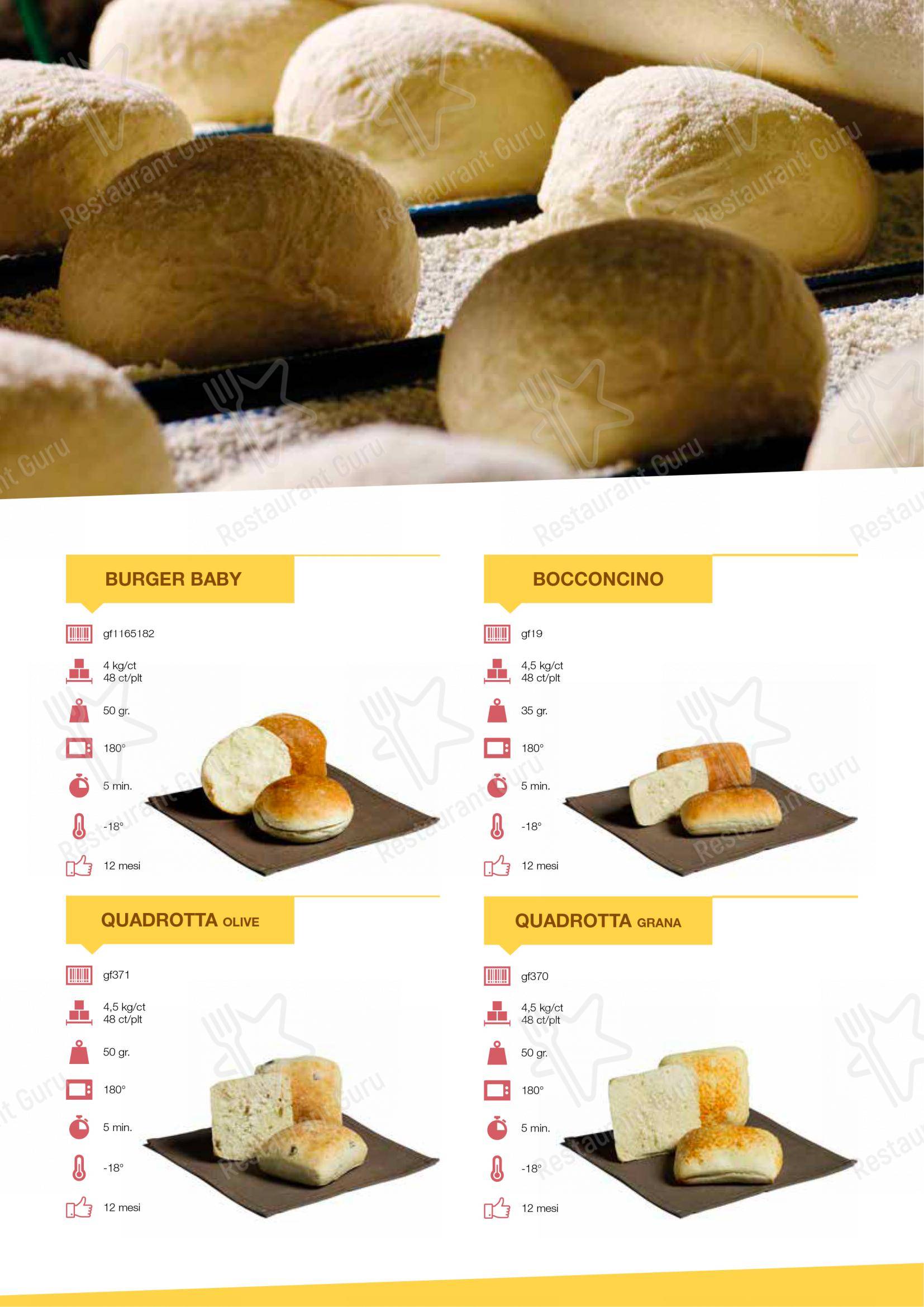 Menu per Il Germoglio Srl in Lazise