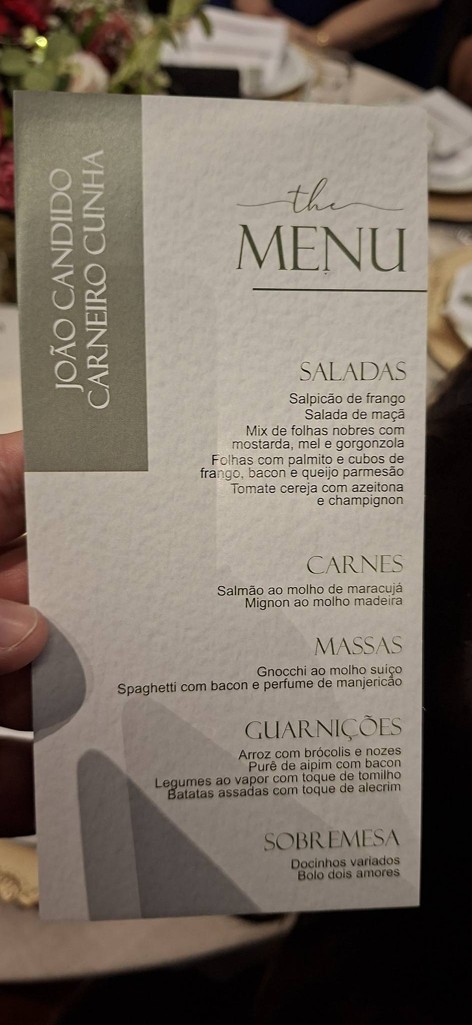 Indaiá Restaurante cardápio