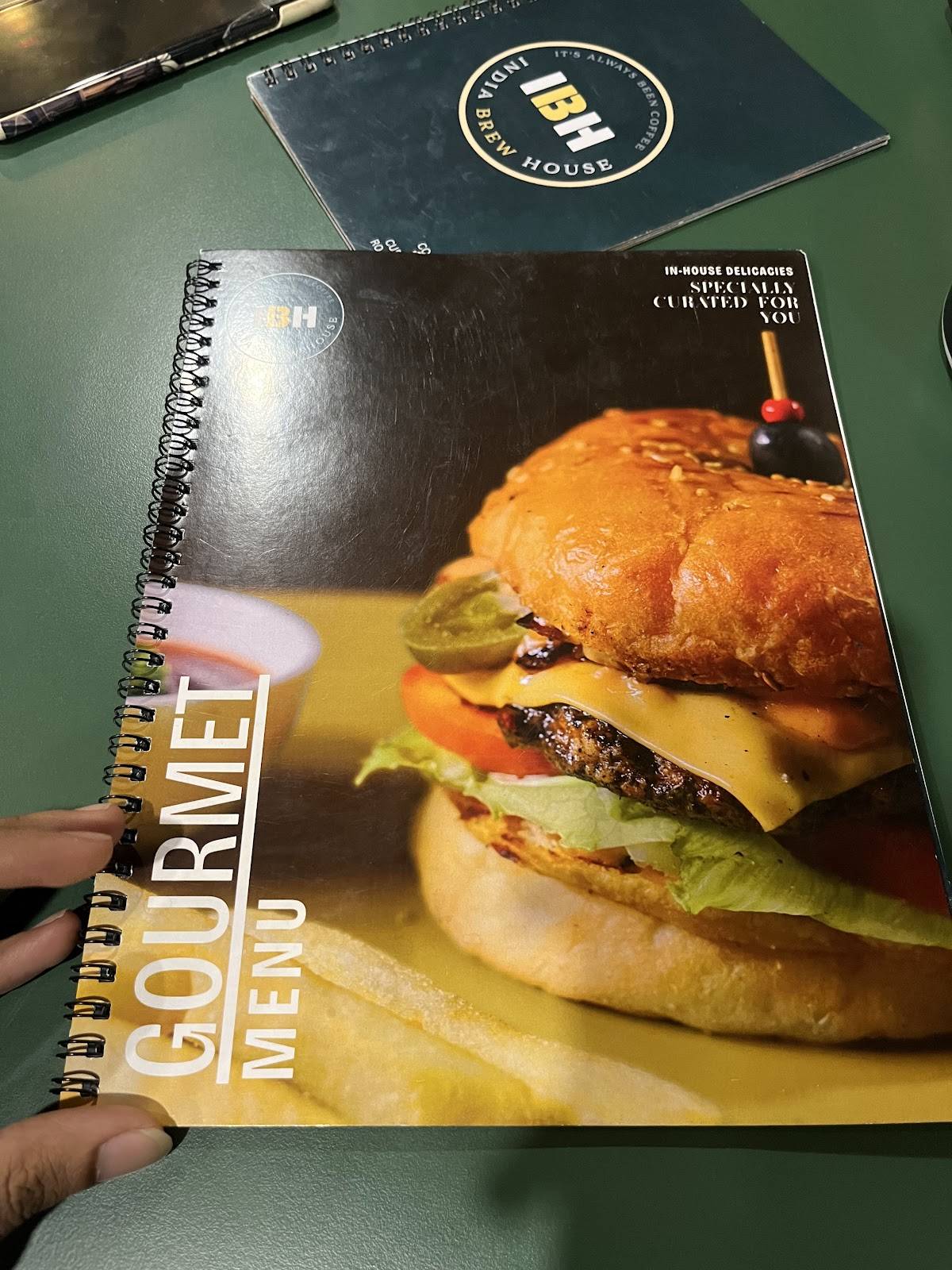 India Brew House menu