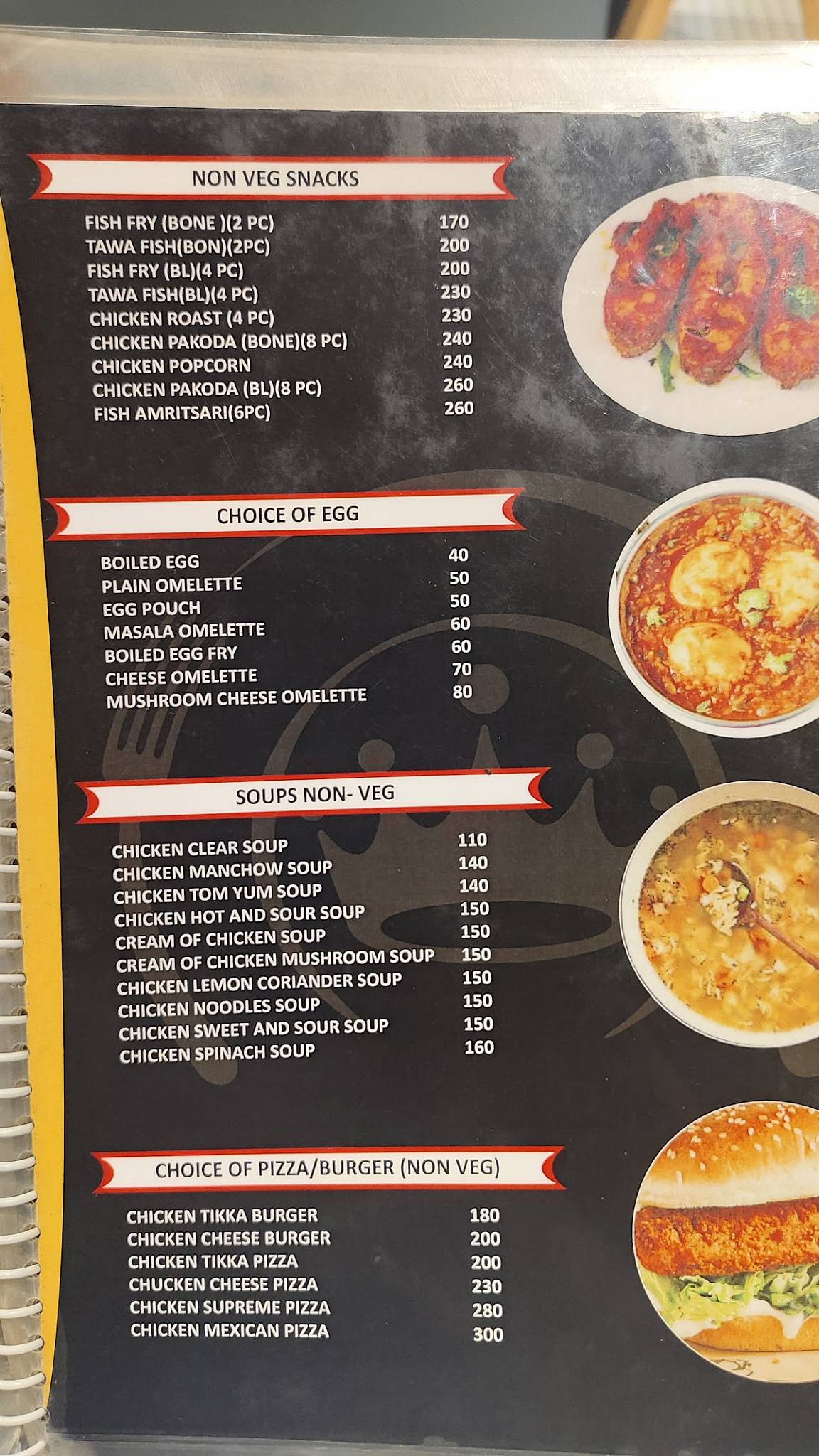 Jk Restaurant menu