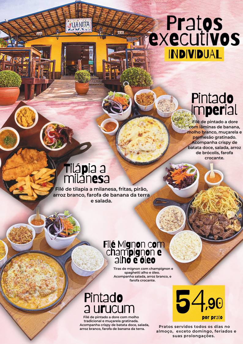 Juanita Restaurante cardápio