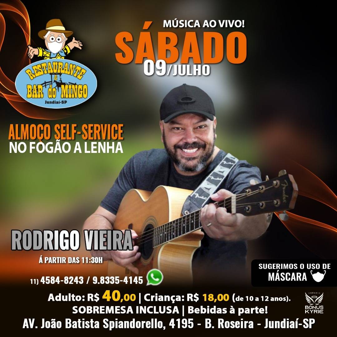 Restaurante e Bar do Mingo Fonte Basso cardápio