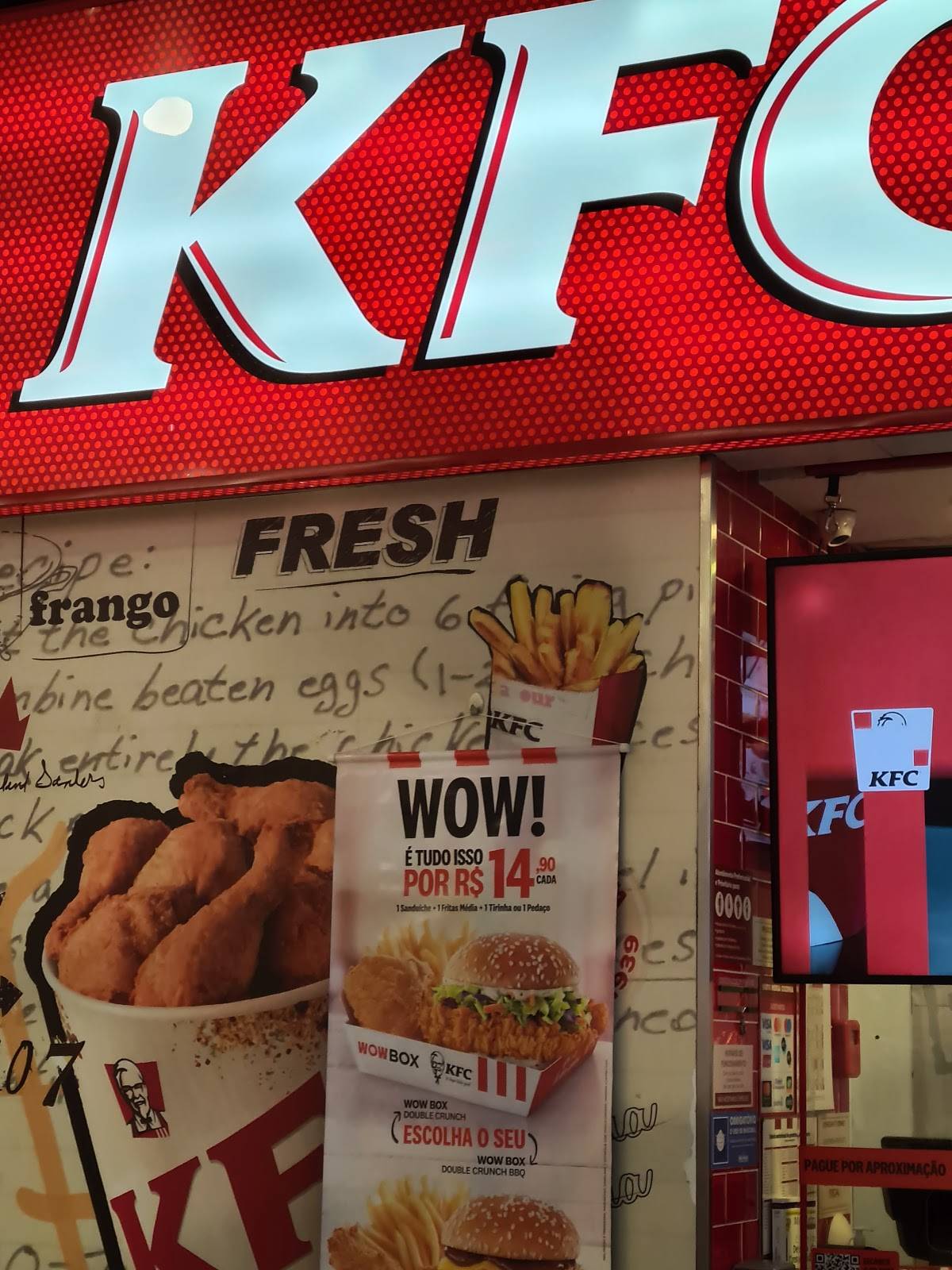 KFC Tamboré cardápio