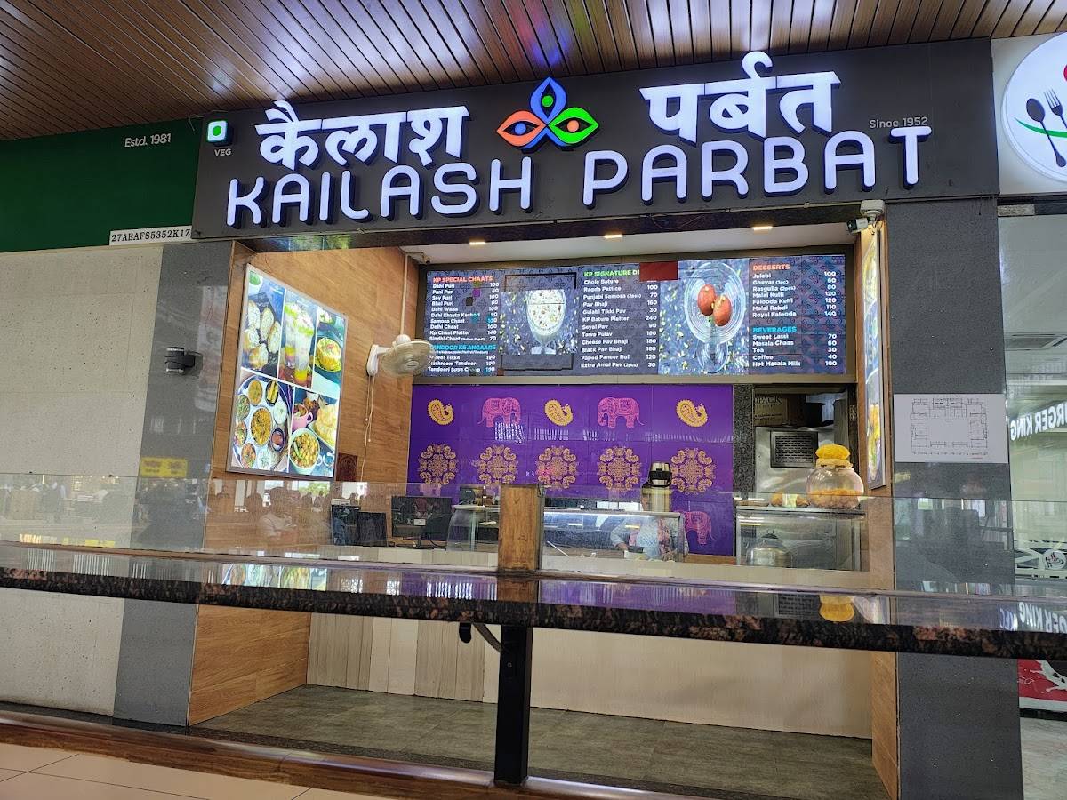 Kailash Parbat menu