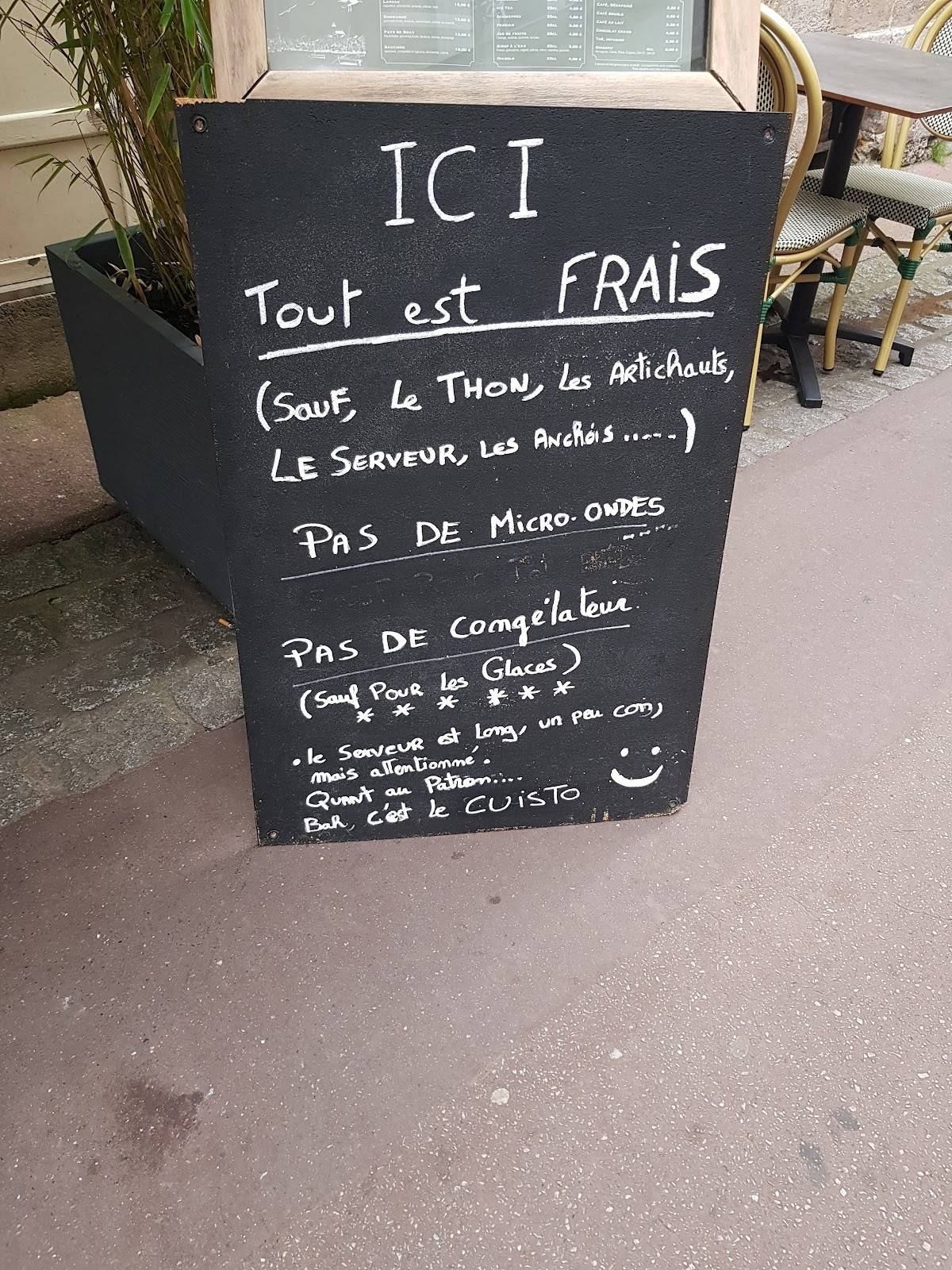 Menu de Crêperie Kerso
