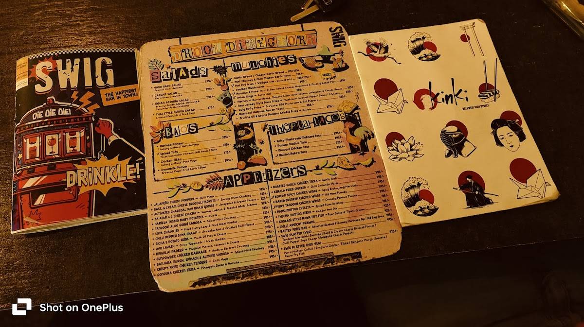 Kinki Kitchen - Balewadi High Street menu