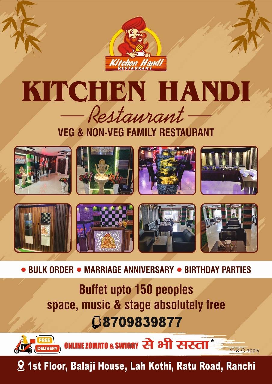 Kitchen Handi Restaurent menu