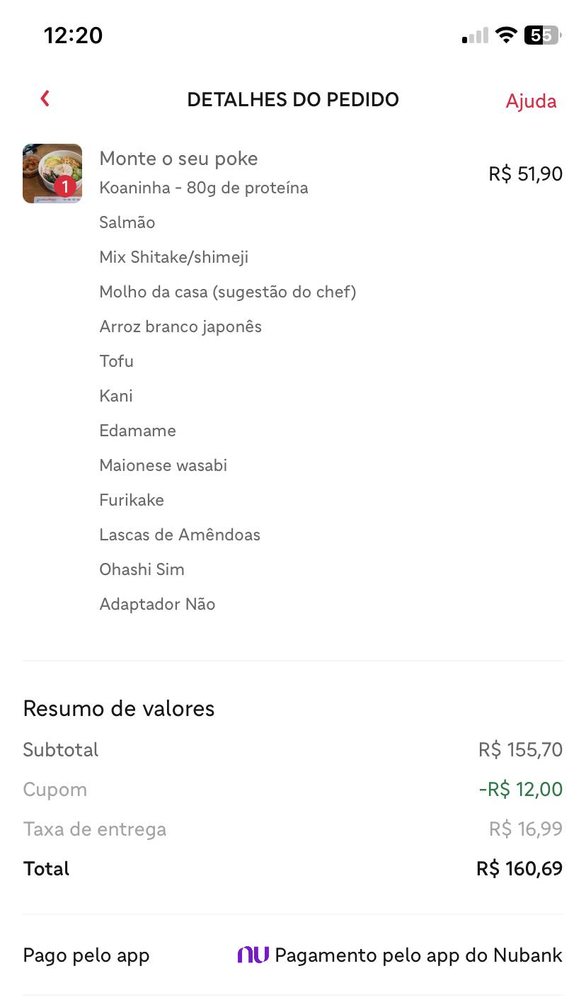 Koa Poke by Kauai Restaurante Havaiano Poke cardápio