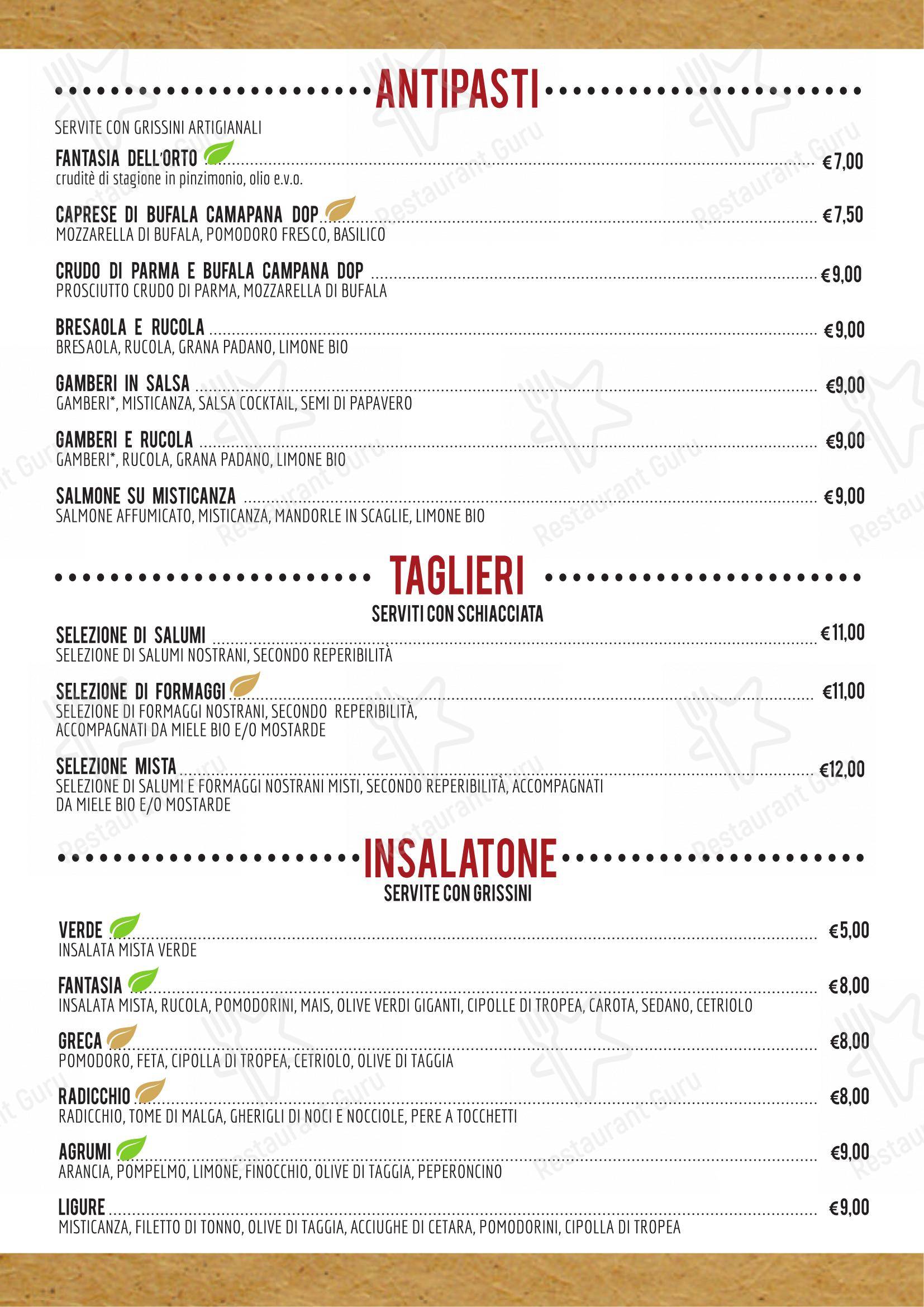 Menu di Kuuk Pizza - Menu
