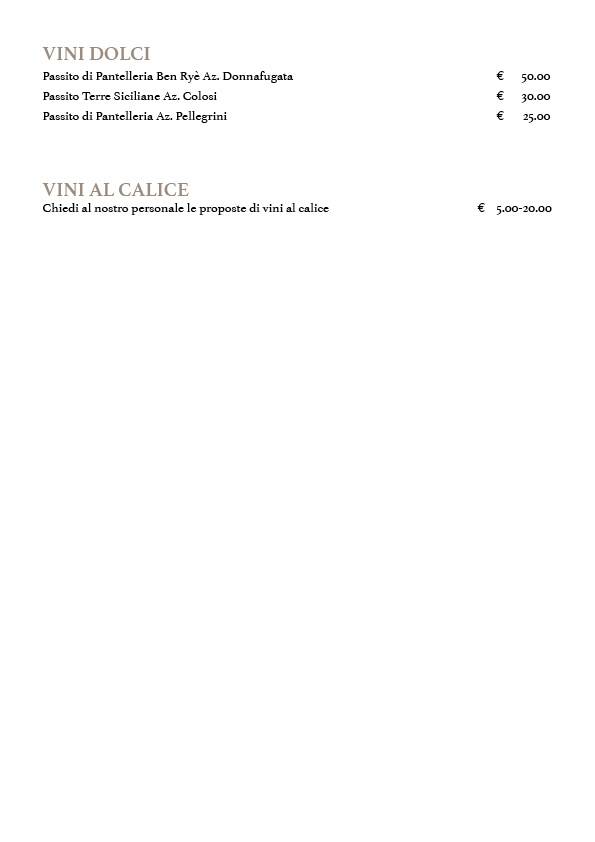 Carta de L' Arcangelo I Cucina e Pizza