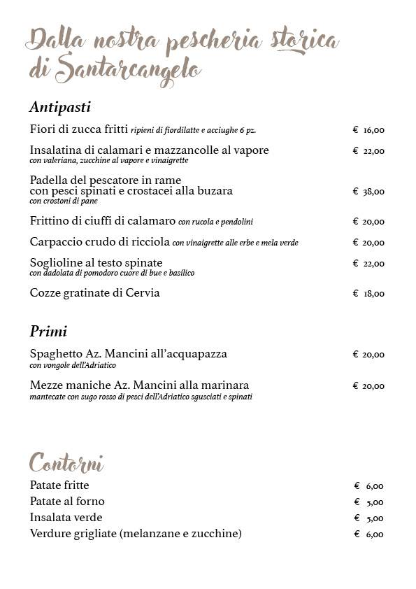 Menu di L'Arcangelo Pizzeria 