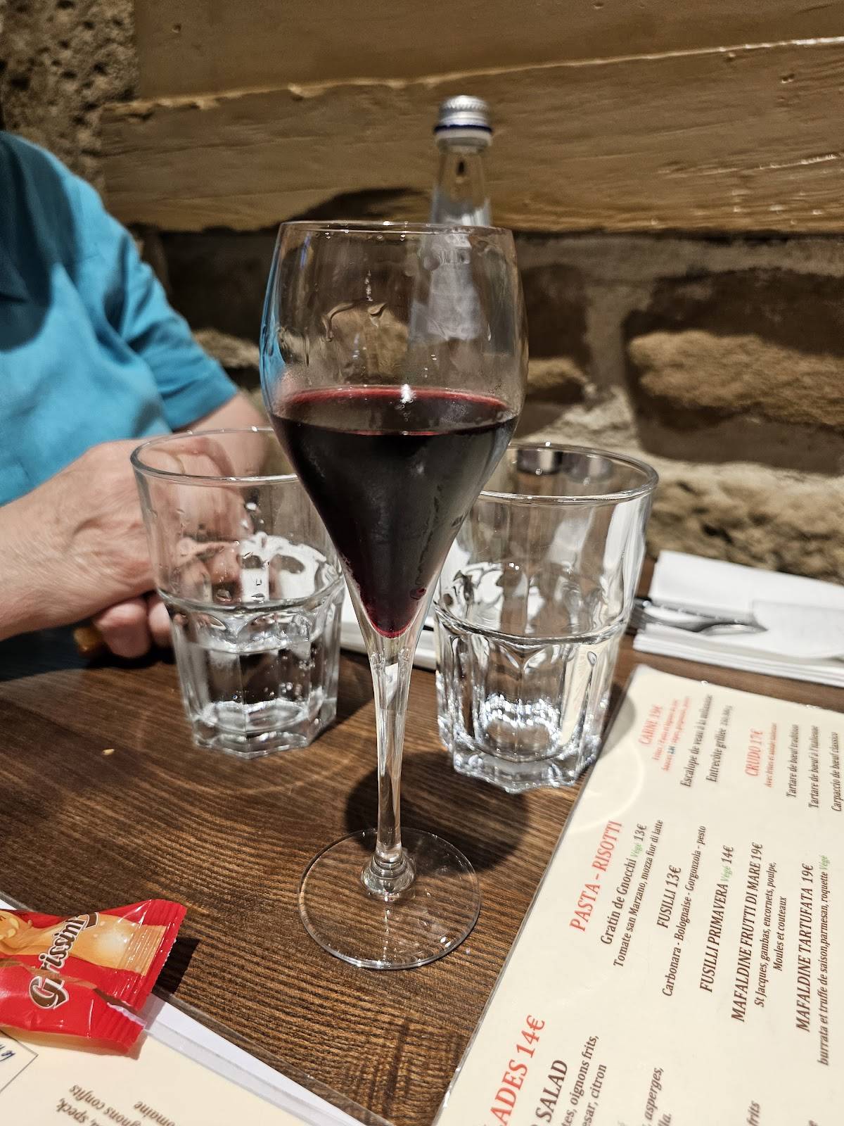 Menu de LA STRADA