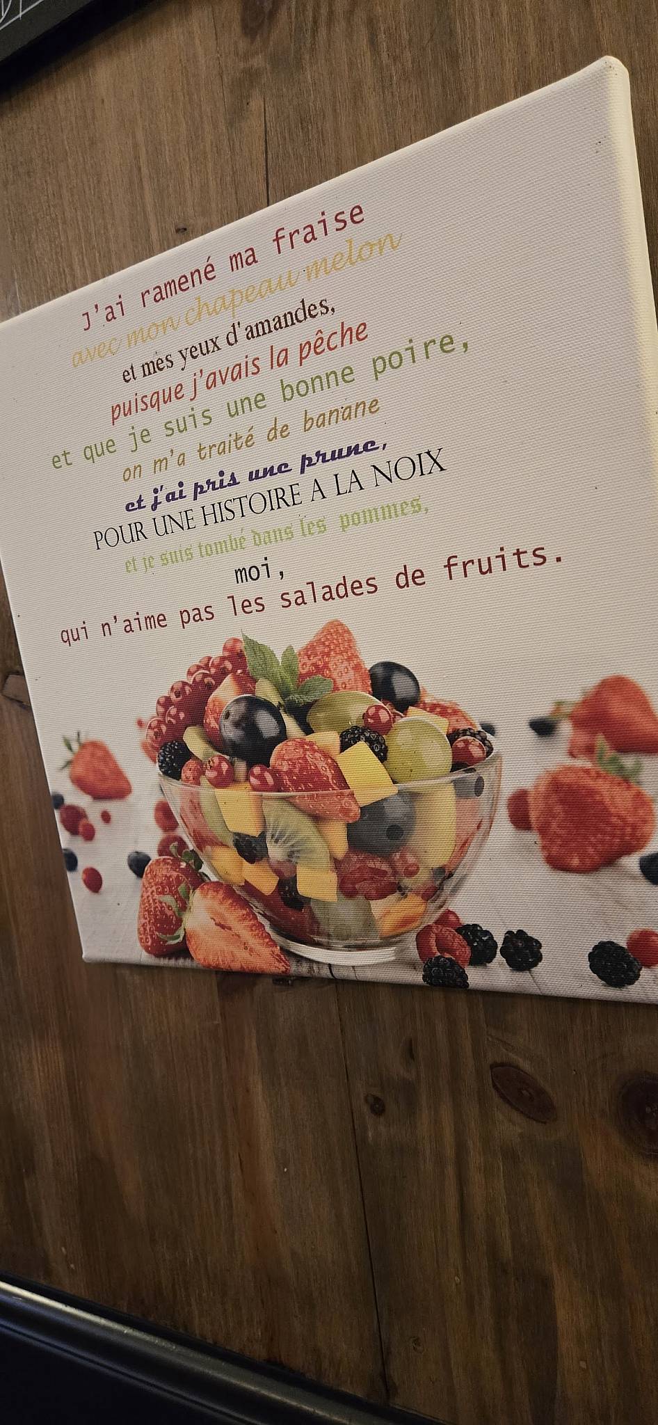 Menu de LE BACCHUS