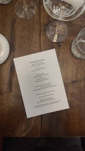 Menu de L'Ourdissoir