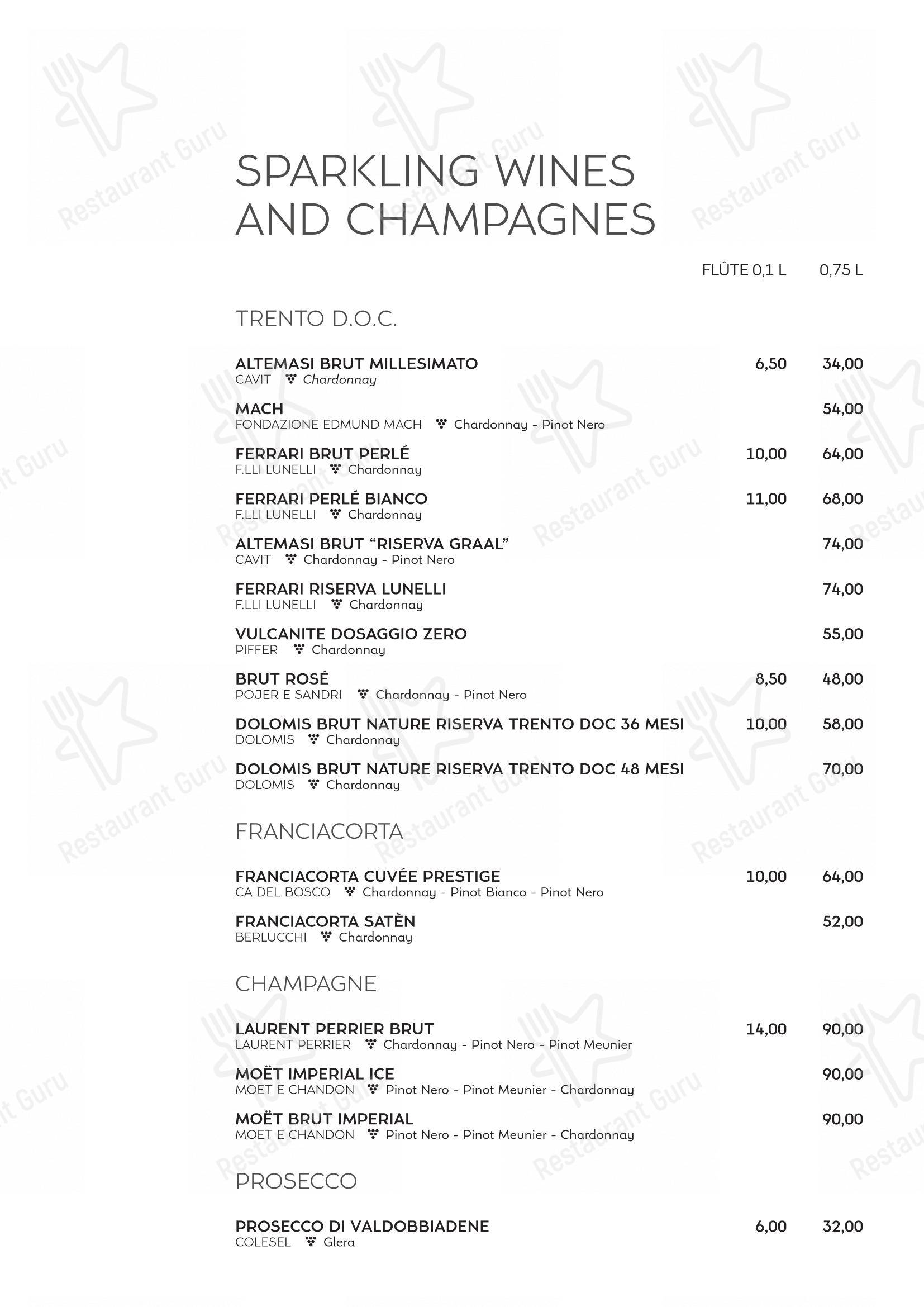 Menu per La Capannina Pizza and Grill ristorante