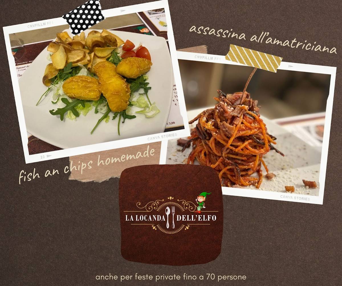 Menu di La Locanda dell'Elfo Trattoria Tipica 
